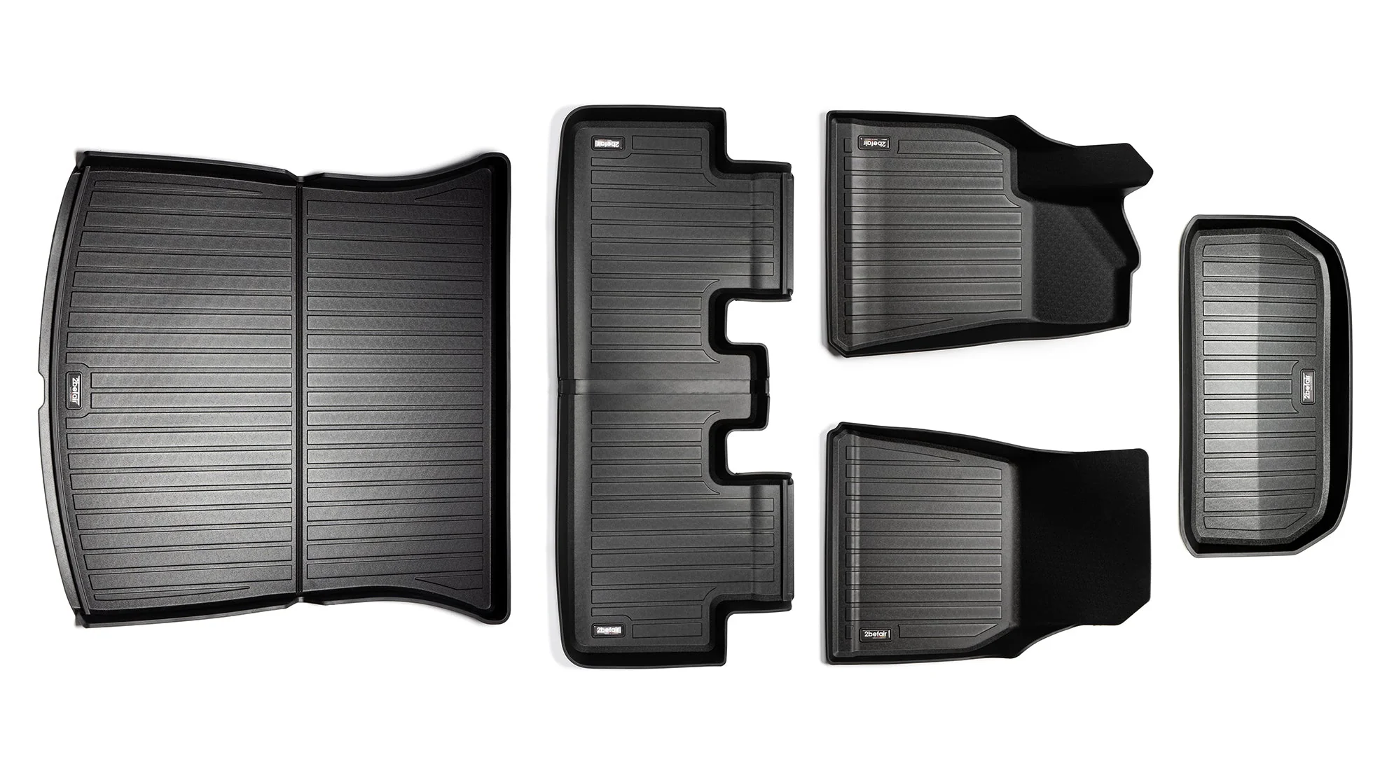 2befair Premium Gummimatten Gesamtset für das Tesla Model Y - Image 20